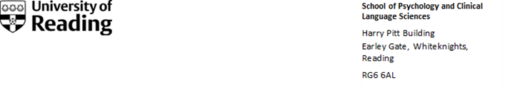 University of Reading Logo